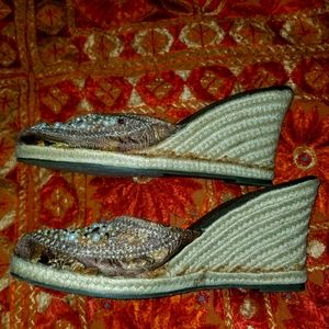 Adorable Beaded Wedges